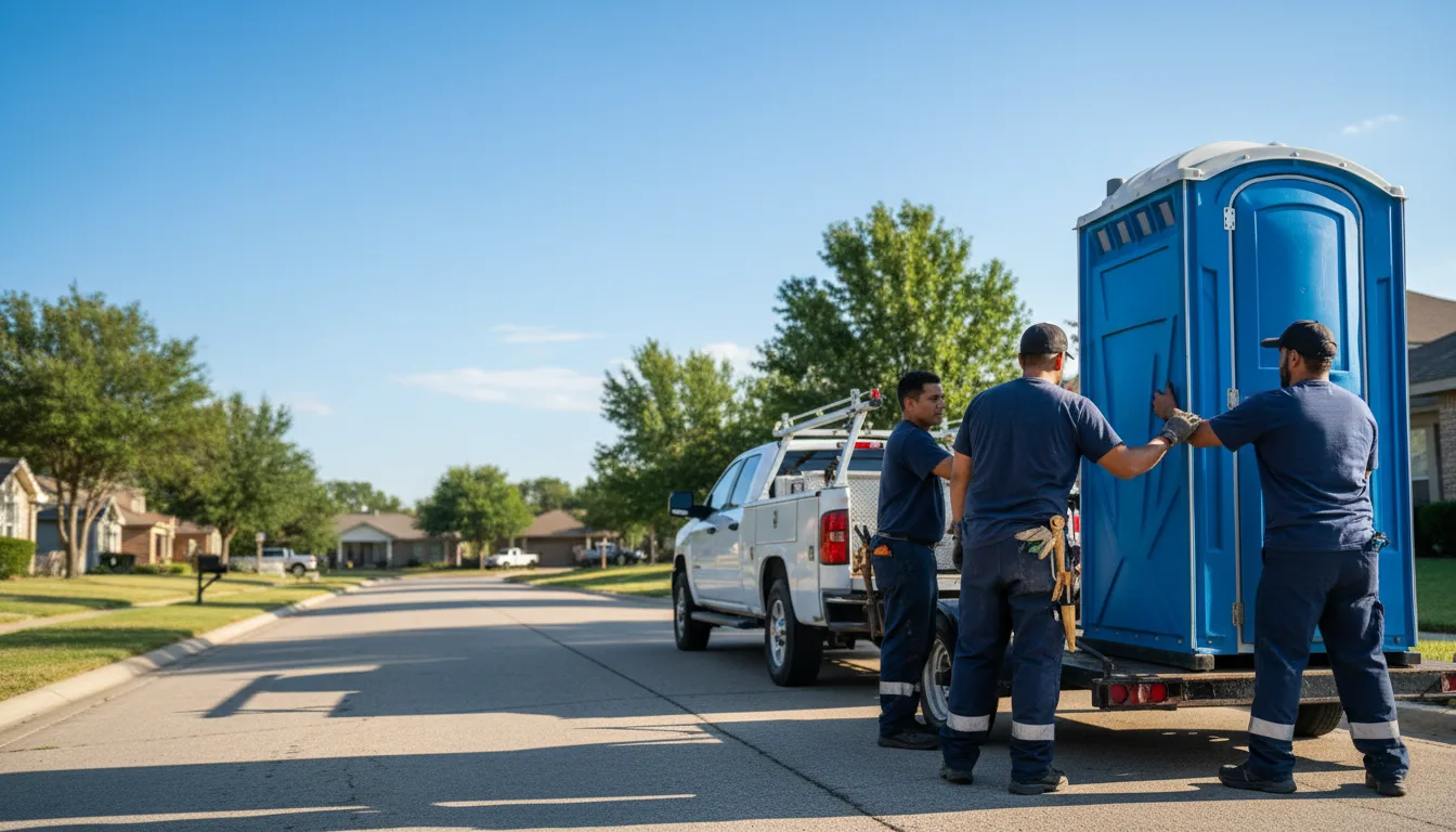 Portable Toilet Rental in Sterrett, AL near me